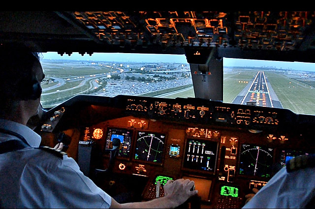 Aircraft landing Human Factors Training NHS Healthcare Aviation